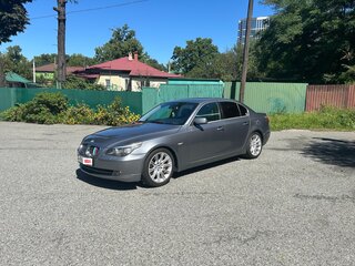 2008 BMW 5 серии 530i V (E60/E61) Рестайлинг, серый, 1200000 рублей, вид 2