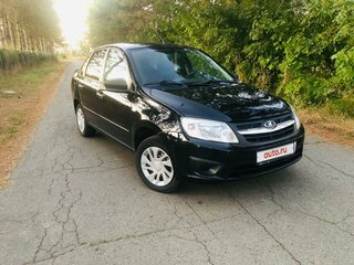 2017 Lada (ВАЗ) Granta I, чёрный, 700000 рублей, вид 3