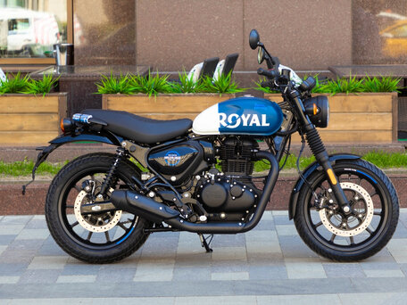 2025 Royal Enfield Hunter, голубой, 439000 рублей, вид 5