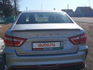 2017 Lada (ВАЗ) Vesta I, серебристый, 880000 рублей, вид 3