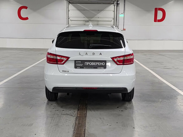 2019 Lada (ВАЗ) Vesta SW I, белый - вид 5