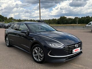 2020 Hyundai Sonata VIII (DN8), синий, 1850000 рублей, вид 3