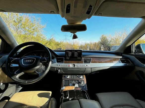 2010 Audi A8 III (D4), чёрный, 1900000 рублей - вид 5