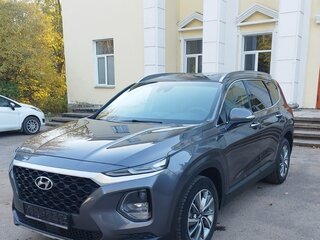2018 Hyundai Santa Fe IV, серый, 2650000 рублей, вид 2