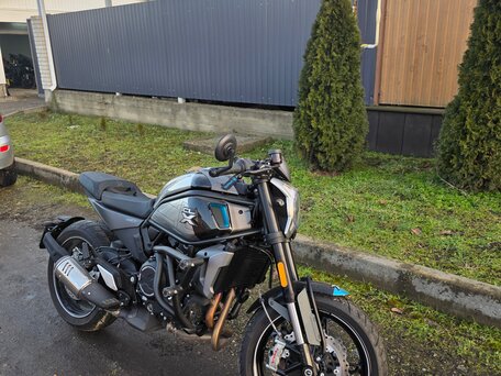 2024 CFMoto 700CL-X Sport, серый, 600000 рублей, вид 4