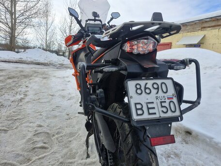 2020 KTM 1290 Super Adventure R, оранжевый, 1200000 рублей, вид 5