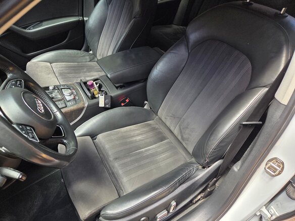 2017 Audi A6 IV (C7) Рестайлинг, белый, 2800000 рублей - вид 5