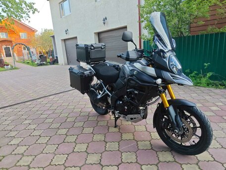 2016 Suzuki V-Strom 1000, серый, 1150000 рублей, вид 2