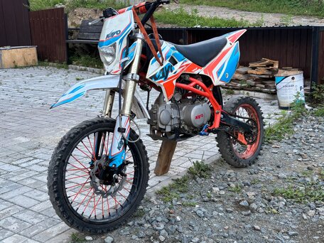 2021 Kayo Basic YX125, белый, 80000 рублей, вид 2
