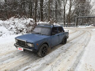 1989 Lada (ВАЗ) 2107, синий, 160000 рублей, вид 1