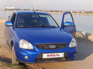 2013 Lada (ВАЗ) Priora I Рестайлинг, синий, 550000 рублей, вид 1