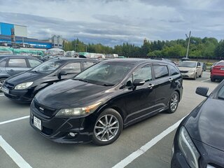 2009 Honda Stream II Рестайлинг, чёрный, 1200000 рублей, вид 1