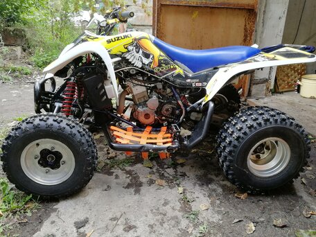 2006 Suzuki QuadSport Z400, белый, 420000 рублей, вид 1