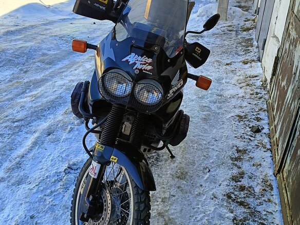 1998 Honda XRV 750 Africa Twin, чёрный, 400000 рублей - вид 1