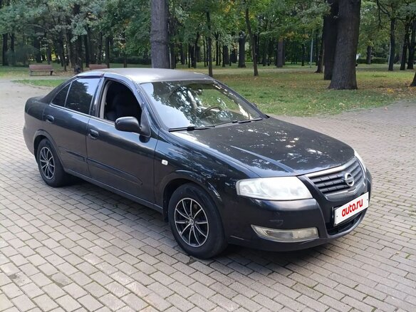 2008 Nissan Almera Classic I, чёрный, 449000 рублей - вид 2
