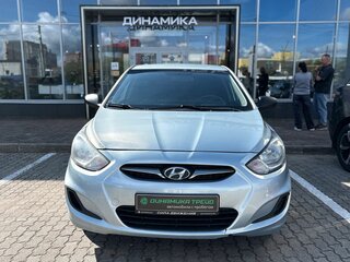 2012 Hyundai Solaris I, голубой, 645000 рублей, вид 2