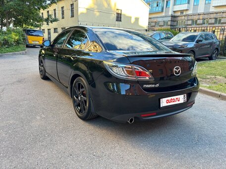 2011 Mazda 6 II (GH) Рестайлинг, чёрный, 1300000 рублей, вид 4