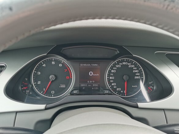 2008 Audi A4 IV (B8), чёрный, 900000 рублей - вид 2
