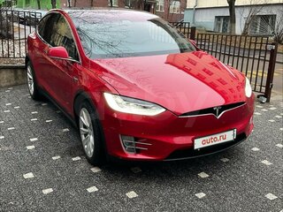 2020 Tesla Model X Long Range Plus I, красный, 6800000 рублей, вид 2