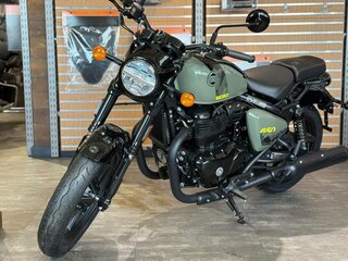 2026 Royal Enfield Shotgun, зелёный, 732000 рублей, вид 2