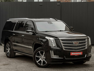 2016 Cadillac Escalade ESV IV, чёрный, 3590000 рублей, вид 3