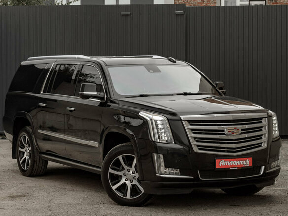2016 Cadillac Escalade ESV IV, чёрный, 3390000 рублей - вид 3