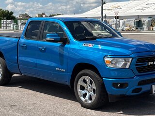 2021 Ram 1500 Quad Cab V, синий, 5850000 рублей, вид 5