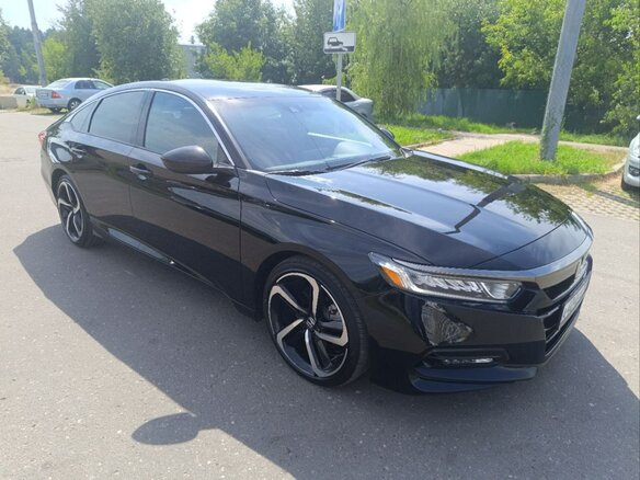 2019 Honda Accord X, чёрный, 2200000 рублей - вид 2