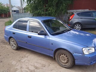 2007 Hyundai Accent ТагАЗ II, фиолетовый, 260000 рублей, вид 3