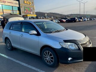 2007 Toyota Corolla Fielder X (E140, E150), серебристый, 730000 рублей, вид 3
