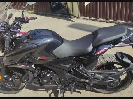 2023 Bajaj Pulsar N250, чёрный, 300000 рублей, вид 1