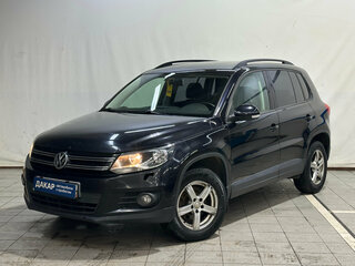 2011 Volkswagen Tiguan I Рестайлинг, чёрный, 830000 рублей, вид 1