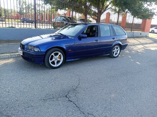 1998 BMW 3 серии 318i III (E36), синий, 445000 рублей, вид 1
