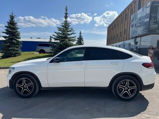 2020 Mercedes-Benz GLC Coupe 300 I (C253) Рестайлинг, белый, 4900000 рублей, вид 3