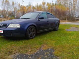 1997 Audi A6 II (C5), синий, 450000 рублей, вид 1