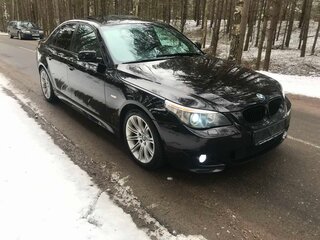 2006 BMW 5 серии 525d V (E60/E61), чёрный, 900000 рублей, вид 4