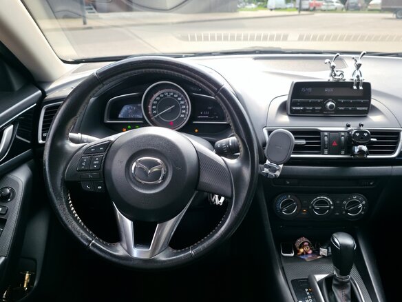 2014 Mazda 3 III (BM), чёрный, 1200000 рублей - вид 11