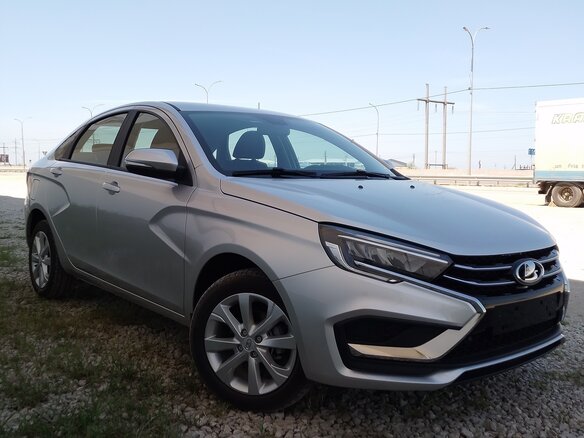 2024 Lada (ВАЗ) Vesta I Рестайлинг (NG), серебристый, 1335000 рублей - вид 5