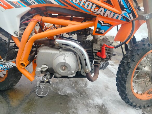 2018 Motoland CRF10, оранжевый, 55000 рублей - вид 6