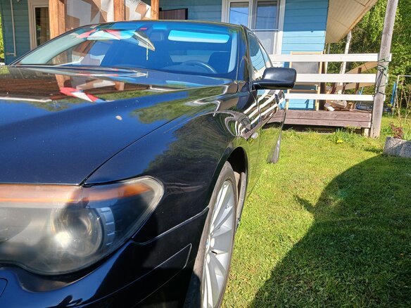 2003 BMW 7 серии Long 730Li IV (E65/E66), чёрный, 850000 рублей - вид 11