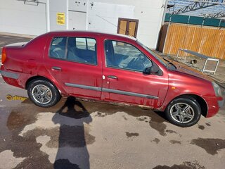 2003 Renault Symbol I Рестайлинг, красный, 183000 рублей, вид 1