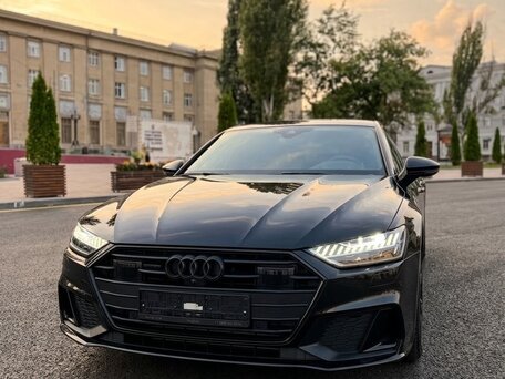 2022 Audi A7 55 TFSI II (4K), чёрный, 6500000 рублей, вид 1
