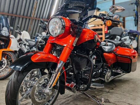 2013 Harley-Davidson Road King, оранжевый, 1550000 рублей, вид 2
