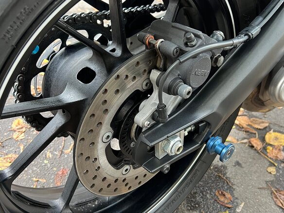 2014 Yamaha MT-09 (FZ-09), фиолетовый - вид 13
