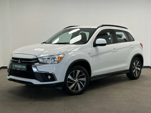 2018 Mitsubishi ASX I Рестайлинг 2, белый, 1350000 рублей