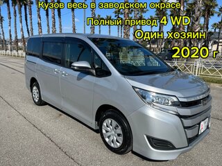 2020 Toyota Noah III (R80) Рестайлинг, серый, 2350000 рублей, вид 4