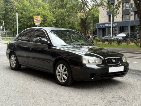 2001 Hyundai Elantra III (XD), чёрный, 150000 рублей, вид 1