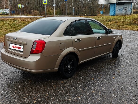 2007 Chevrolet Lacetti I, бежевый, 477000 рублей - вид 4