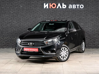 2020 Lada (ВАЗ) Vesta I, чёрный, 980000 рублей, вид 1