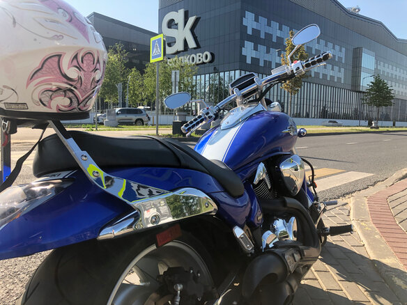 2007 Suzuki Boulevard M109R, синий, 1100000 рублей - вид 11